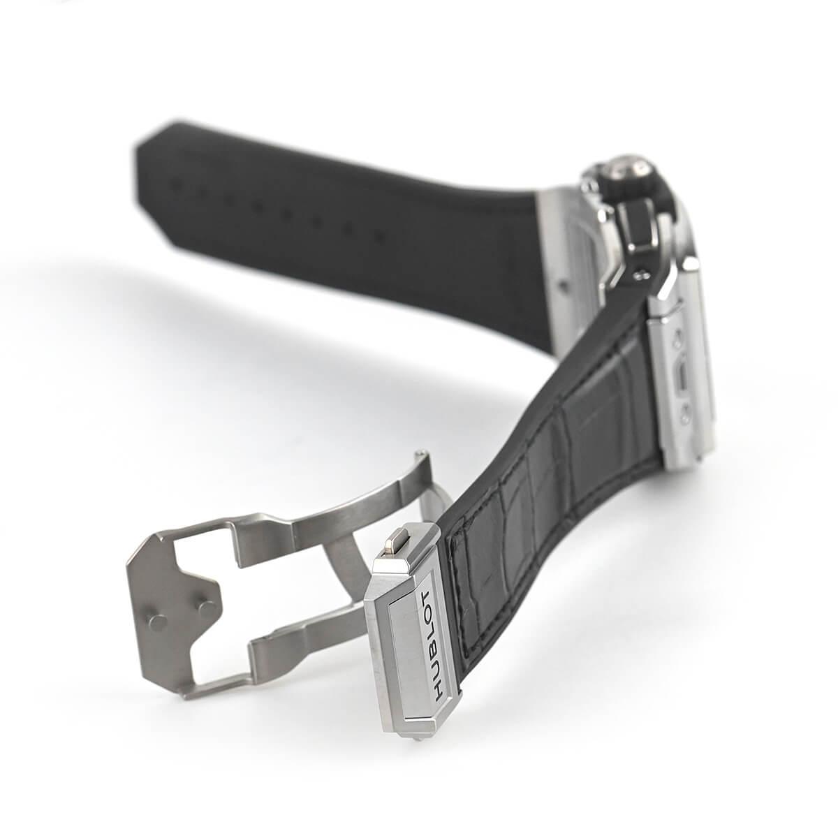 ウブロ メンズ スピリット 自動巻き オブ ビッグ・バン チタニウム ダイヤモンド 642.NX.0170.LR.1104