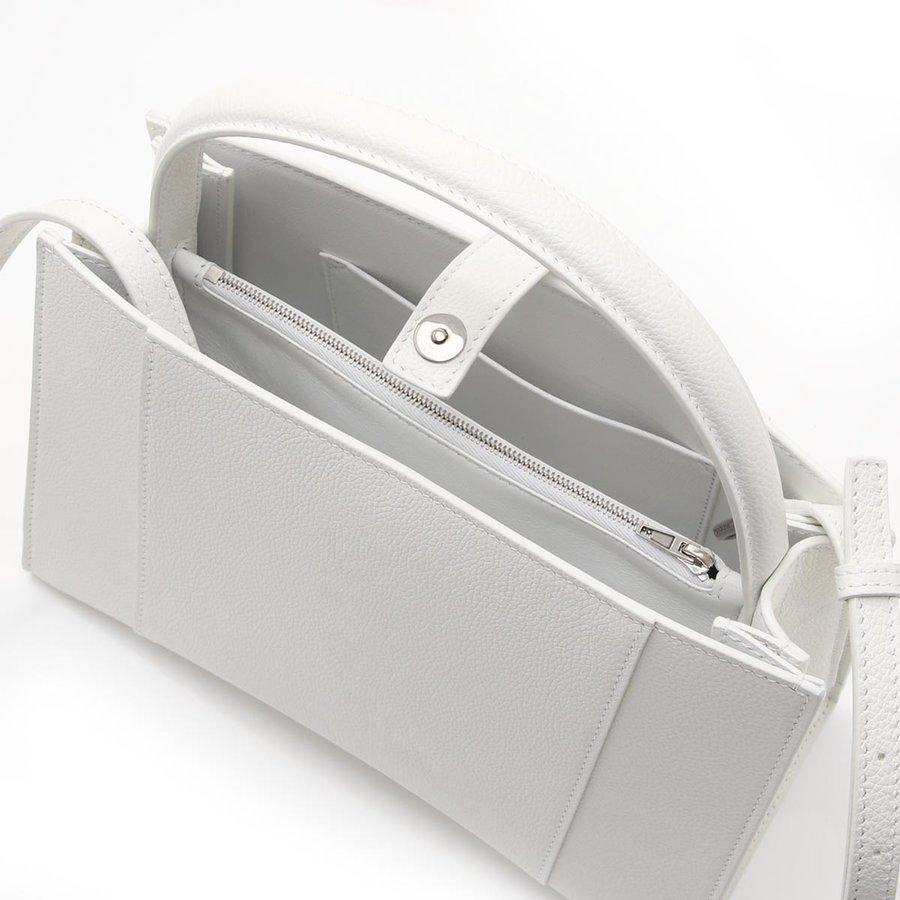 バレンシアガトートバッグ 2WAY ホワイト レディース HOURGLASS EAST-WEST TOTE 619669-1izhy-9000
