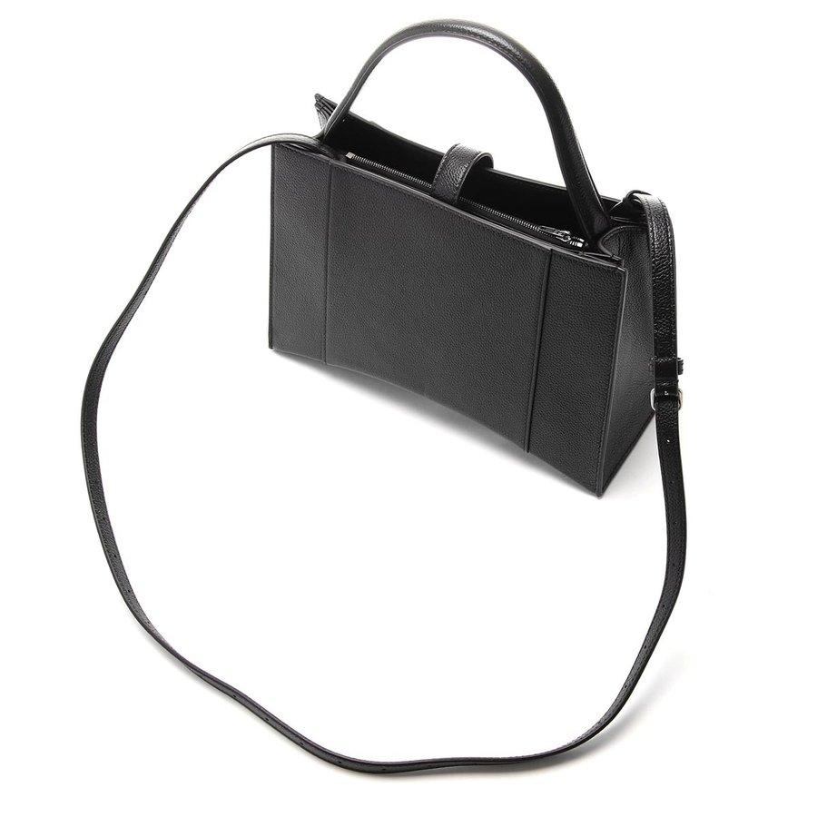 バレンシアガ トートバッグ 2WAY ブラック レディース HOURGLASS EAST-WEST TOTE 619669-1izhy-1000