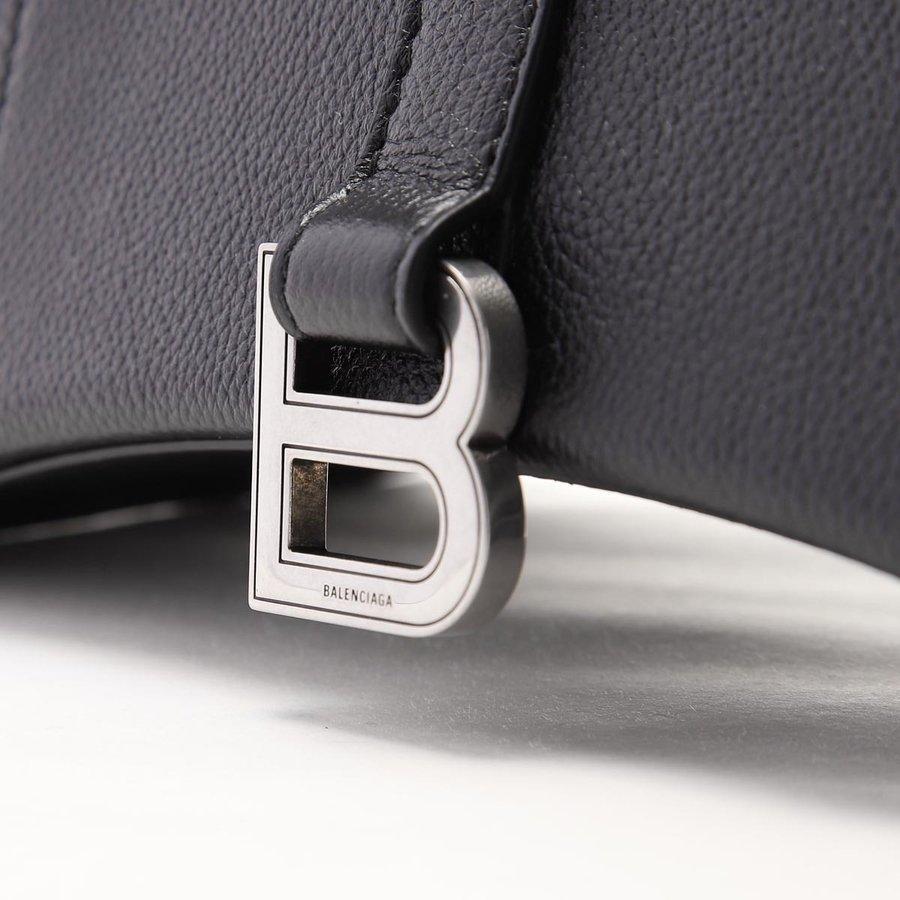 バレンシアガ トートバッグ 2WAY ブラック レディース HOURGLASS EAST-WEST TOTE 619669-1izhy-1000