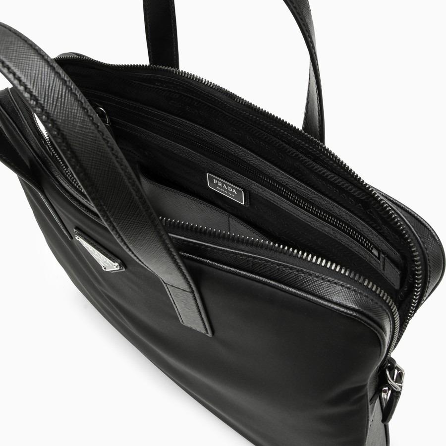 プラダ PRADA ナイロン ストラップ付 ブリーフケース ビジネスバッグ 2VE368_2DMH_F0002_V_XOM