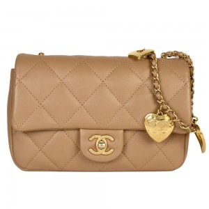 シャネル CHANEL ミニ マトラッセ ココマーク チェーンショルダーバッグ AS3456