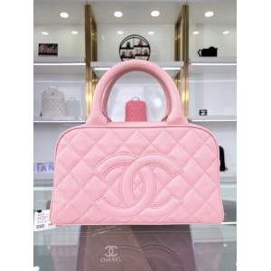 シャネル CHANEL スモールハンドバッグ ホワイト AS3034