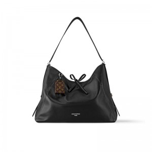 ルイ・ヴィトン Louis vuitton キャリーオール ダーク MM ハンドバッグ M25143
