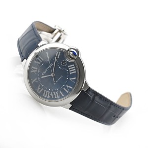 カルティエ メンズ バロン ブルー 42mm 自動巻き WSBB0027