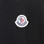 モンクレール MONCLER ダウン切り替え ジップアップカーディガン ブラック 9b00007 m1131 999