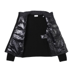 モンクレール MONCLER ダウン切り替え ジップアップカーディガン ブラック 9b00007 m1131 999