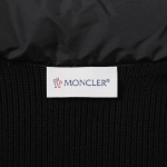 モンクレール MONCLER ダウン切り替え ジップアップカーディガン ブラック 9b00007 m1131 999