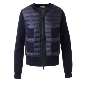 モンクレール MONCLER ダウン入りジップカーディガン 9b51000 a9018 778