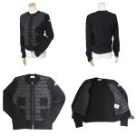 モンクレール MONCLER ダウン入りジップカーディガン 9b51000 a9018 999