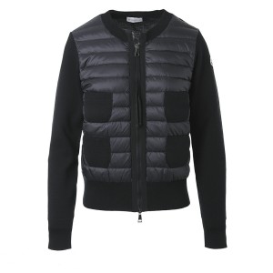 モンクレール MONCLER ダウン入りジップカーディガン 9b51000 a9018 999