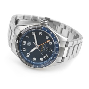 タグ・ホイヤー 自動巻き オータヴィア キャリバー7 60周年アニバーサリー GMT メンズ WBE511A.BA0650