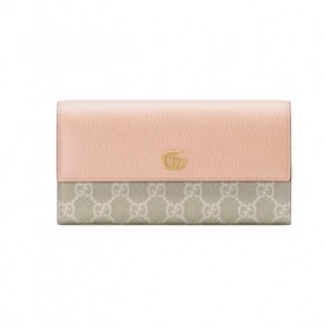 GUCCIスーパーコピー グッチ 二つ折り長財布 ダブルG コンチネンタル 456116 1AALQ 5945