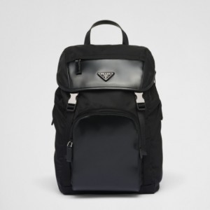 PRADA プラダ Re-Nylon xブラッシュドレザー バックパック 2VZ135_789_F0002_V_HNL