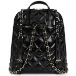 シャネル CHANEL リュックサック バックパック カーフ レディース ブラック AS3332