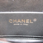 シャネル CHANEL リュックサック バックパック カーフ レディース ブラック AS3332