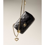 シャネル CHANEL ショルダーバッグ ハート ミニ フラップバッグ ロゴ AS3456 B08840 94305