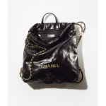 シャネル CHANEL 22 ラージ バックパック ブラック AS3313 B08037 94305
