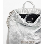 シャネル CHANEL 22 ラージ バックパック シルバー AS3313 B10363 NM938