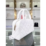 シャネル CHANEL スモールハンドバッグ ピンク AS3034