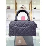 シャネル CHANEL スモールハンドバッグ ブラック AS3034