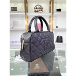 シャネル CHANEL スモールハンドバッグ ブラック AS3034