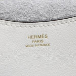 エルメス インザループ 18/23 ニューホワイト トリヨンクレマンス ヴォースイフト ハンドバッグ シルバー金具 H084274 12