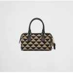 プラダ PRADA ジャカードファブリック トップハンドルバッグ 1BB846_2FKL_F0Y30_V_XOO