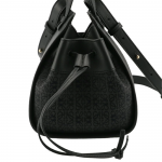 ロエベ ショルダーバッグ ハンモック アナグラム ドローストリング ミニ HAMMOCK ブラック A538V07X11 0063 1268