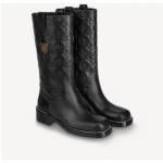 Louis Vuitton ダウンタウン ハーフ ブーツ ロゴ 1A95GS