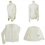 モンクレール MONCLER ダウン入りジップカーディガン 9b51000 a9018 034