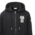 モンクレール MONCLER ジップアップ フーデッドパーカ ブラック 8g00032 809kx 999