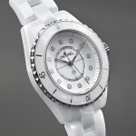 シャネル J12 33MM ホワイト レディース H5703