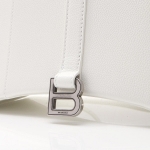 バレンシアガトートバッグ 2WAY ホワイト レディース HOURGLASS EAST-WEST TOTE 619669-1izhy-9000