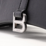 バレンシアガ トートバッグ 2WAY ブラック レディース HOURGLASS EAST-WEST TOTE 619669-1izhy-1000