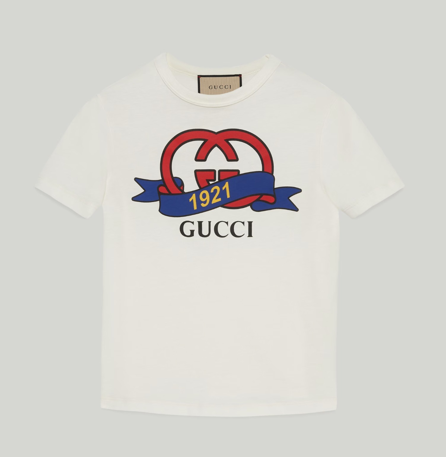 グッチ インターロッキングG 1921 コットン Tシャツ 748287 XJFND 9095