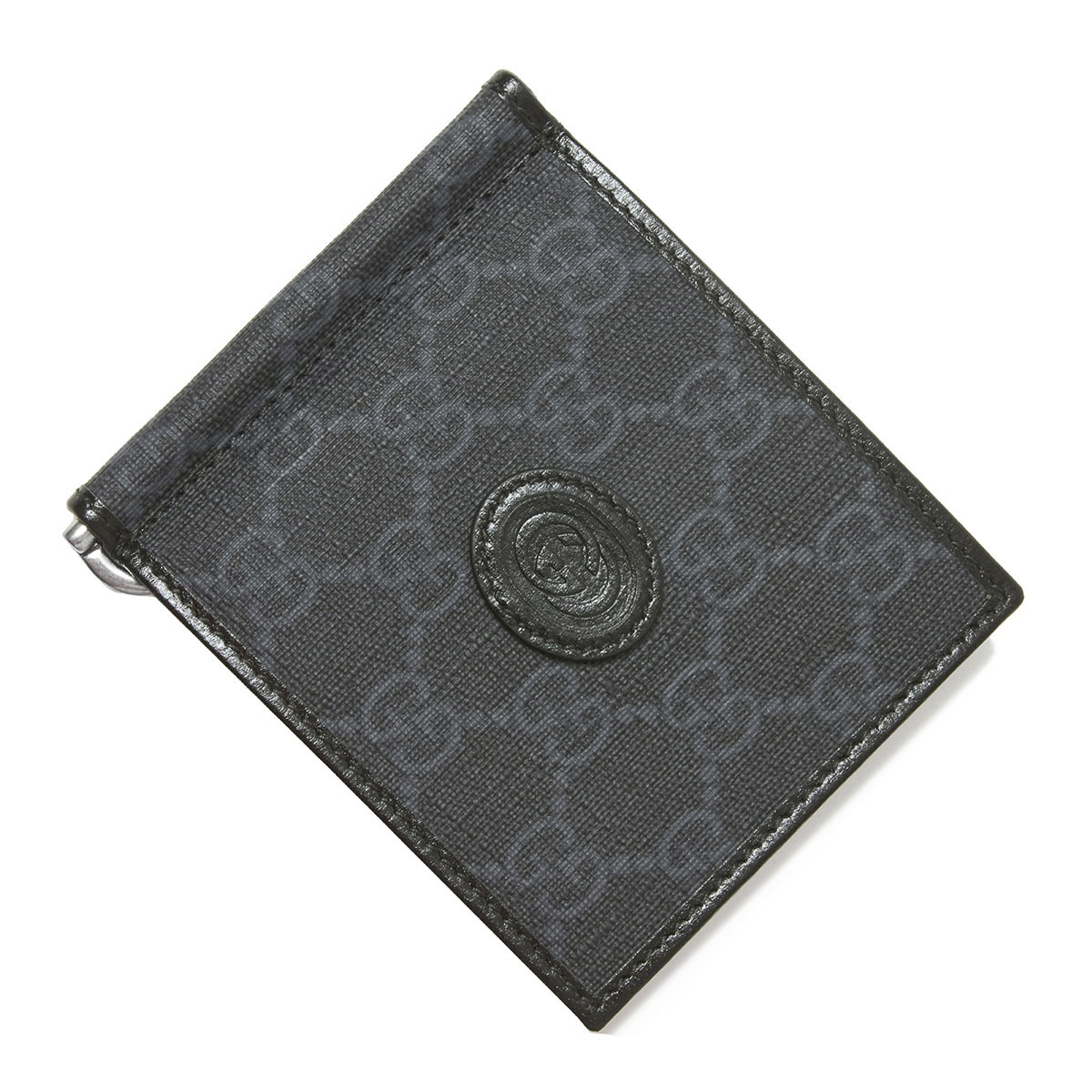グッチ財布 GUCCI マネークリップ ブラック メンズ 700686 92tcf 1000