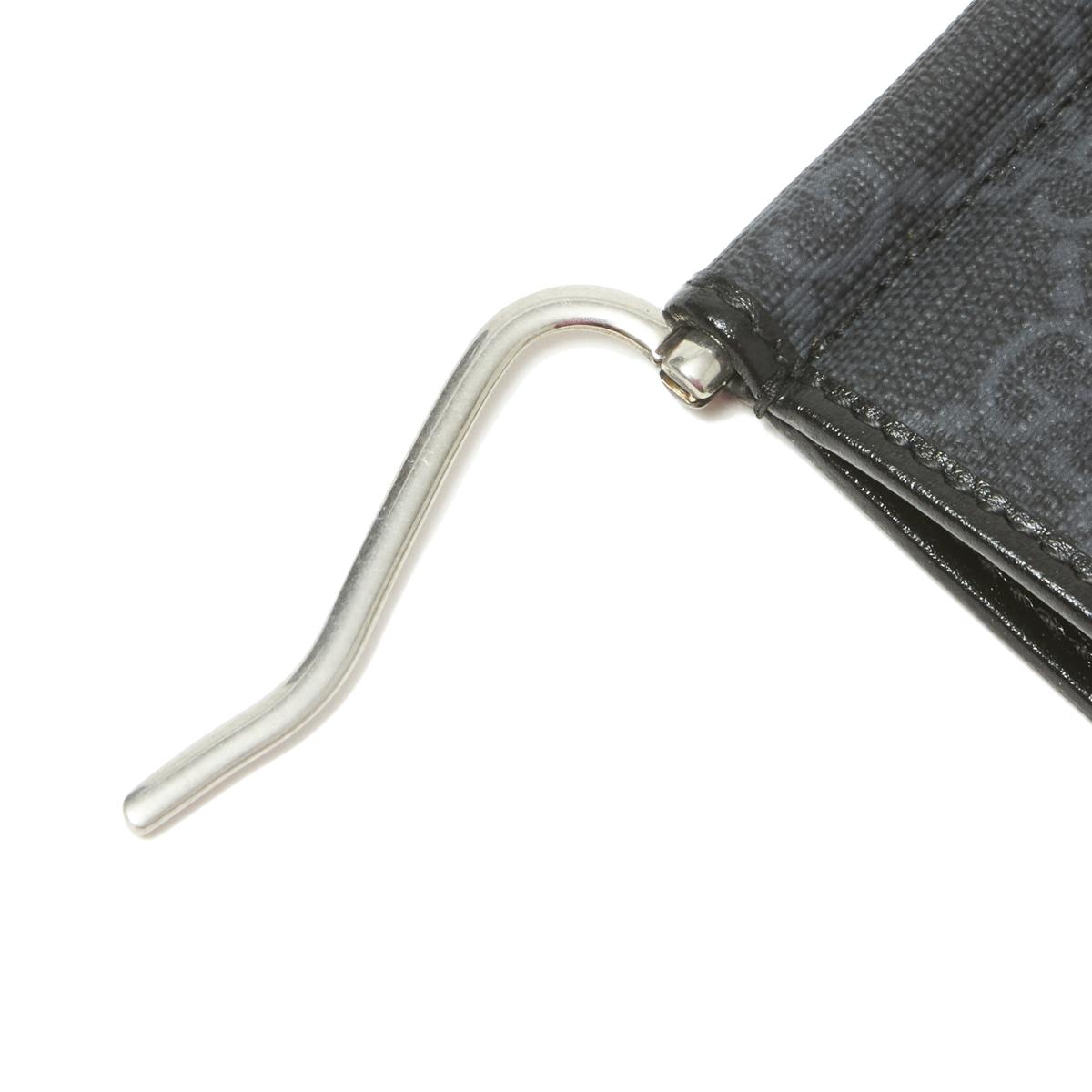 グッチ財布 GUCCI マネークリップ ブラック メンズ 700686 92tcf 1000