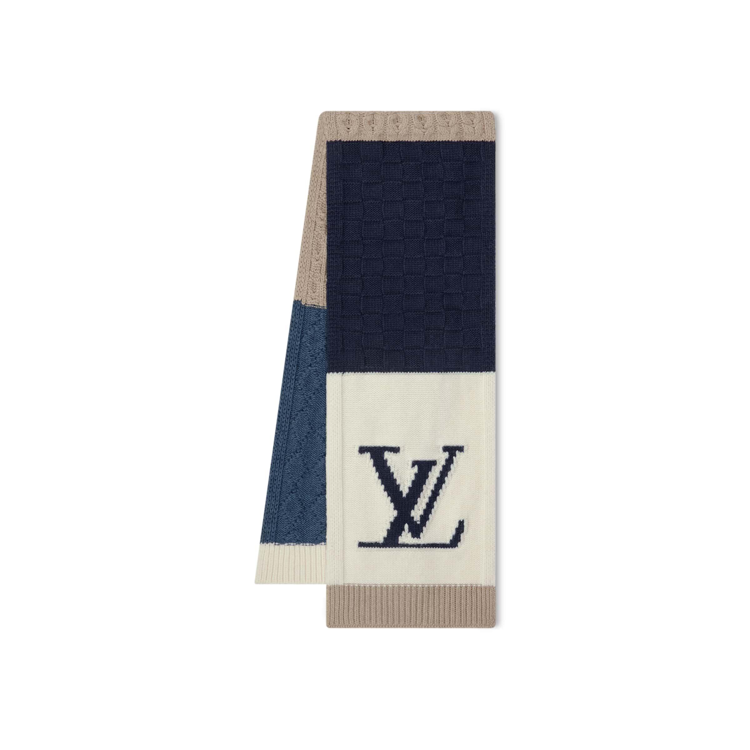 ルイヴィトン Louis Vuitton マフラー・LVケーブル ウール ロゴ M79445
