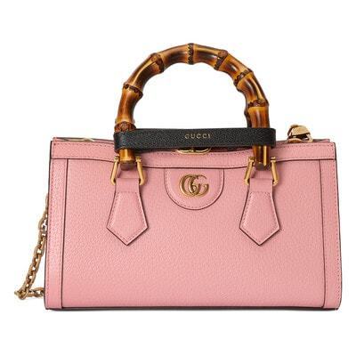 グッチ GUCCI ダイアナ スモール レザー バンブー 2WAY ショルダーバッグ ハンドバッグ 735153 DJ24T 5862