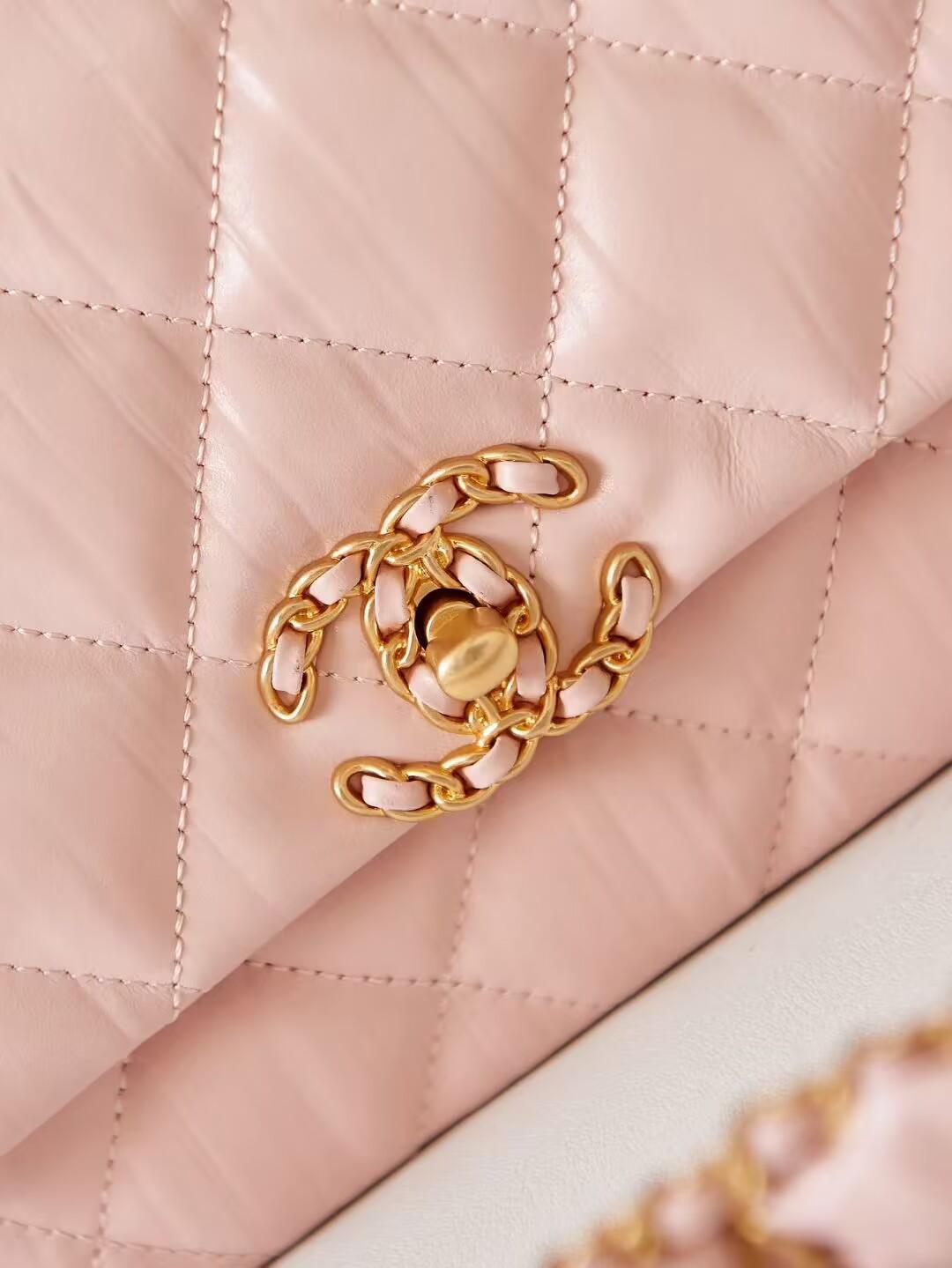 シャネル CHANEL スモール ショルダーバッグ レディース ピンク AS4423