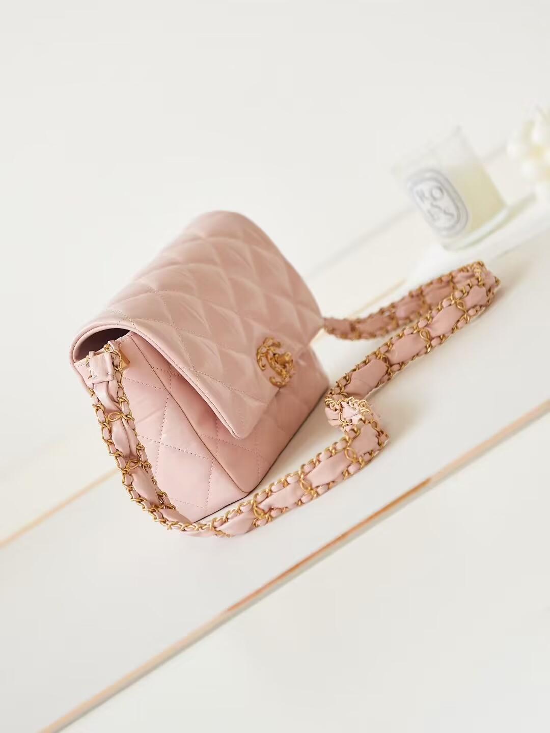シャネル CHANEL スモール ショルダーバッグ レディース ピンク AS4423