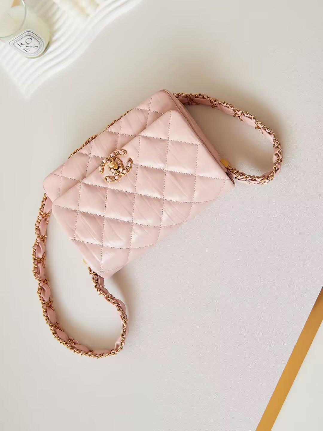 シャネル CHANEL スモール ショルダーバッグ レディース ピンク AS4423