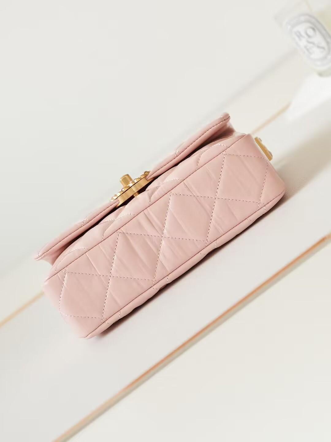 シャネル CHANEL スモール ショルダーバッグ レディース ピンク AS4423