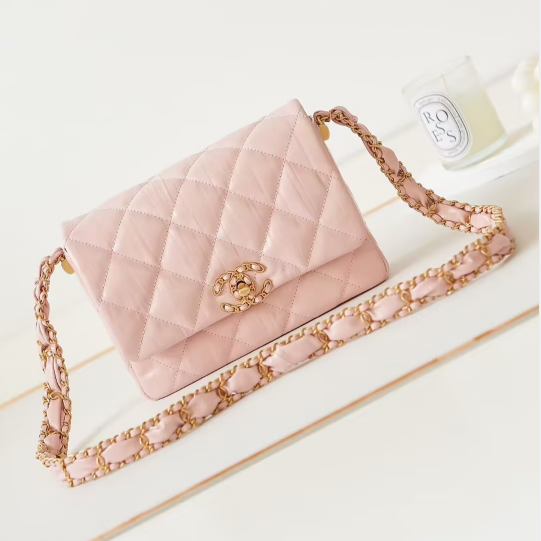 シャネル CHANEL スモール ショルダーバッグ レディース ピンク AS4423