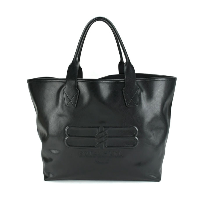 バレンシアガ トートバッグ JUMBO LARGE TOTE レザー ブラック 黒 BB ロゴ ボストン メンズ レディース 689271