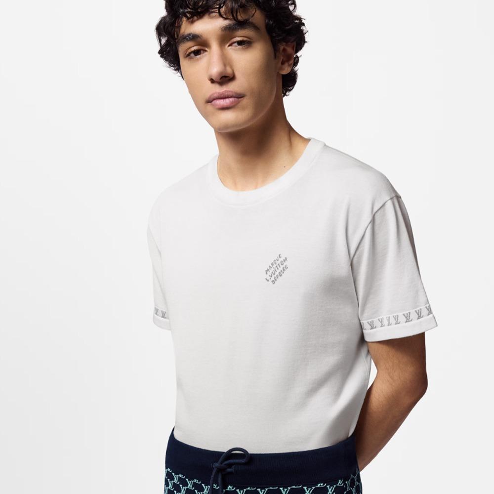 Louis Vuitton ショートスリーブコットンクルーネック 1AFQSH/1AFQS9/1AFXJN