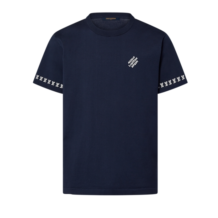 Louis Vuitton ショートスリーブコットンクルーネック 1AFQSH/1AFQS9/1AFXJN