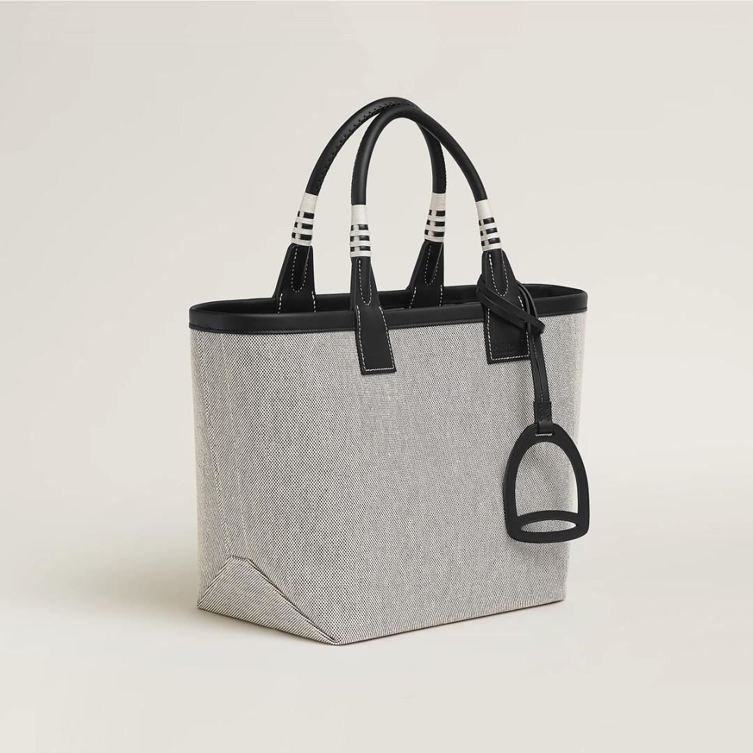 エルメス トートバッグ スティープル 25  Steeple ブラック H083618