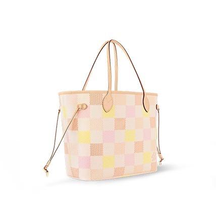 ルイヴィトン LouisVuitton ネヴァーフルMM トートバッグ パステルカラー N40668